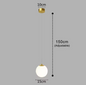 Moderne Glazen Led Hanglamp – Scandinavisch Design