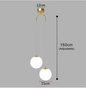 Moderne Glazen Led Hanglamp – Scandinavisch Design