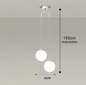 Moderne Glazen Led Hanglamp – Scandinavisch Design