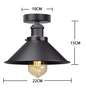Vintage Industriële Plafondlamp – Rustiek Metalen Armatuur