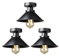 Vintage Industriële Plafondlamp – Rustiek Metalen Armatuur