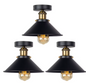 Vintage Industriële Plafondlamp – Rustiek Metalen Armatuur