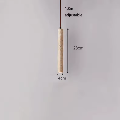 Led Hanglamp Buisvormig – Houten Plafondlamp in Japanse Stijl, Modern & Rustiek