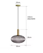 Retro Glazen Hanglamp – Kleurrijk Design met LED E27 Fitting