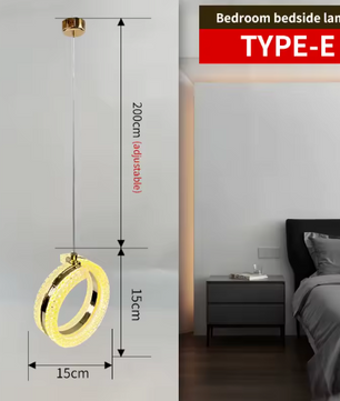 Nordic LED Hanglamp – Moderne Verlichting Aluminium, Acryl, Metaal
