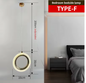 Nordic LED Hanglamp – Moderne Verlichting Aluminium, Acryl, Metaal
