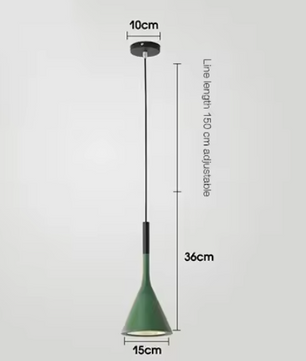 Moderne LED Hanglamp – E27 Plafondlamp voor Keuken, Slaapkamer & Eetkamer
