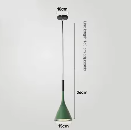 Moderne LED Hanglamp – E27 Plafondlamp voor Keuken, Slaapkamer & Eetkamer
