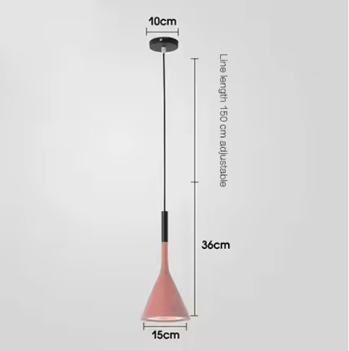 Moderne LED Hanglamp – E27 Plafondlamp voor Keuken, Slaapkamer & Eetkamer