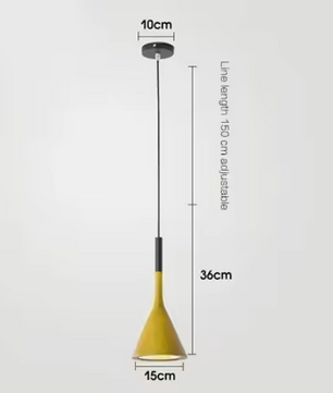Moderne LED Hanglamp – E27 Plafondlamp voor Keuken, Slaapkamer & Eetkamer