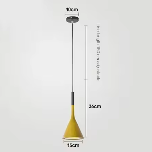 Moderne LED Hanglamp – E27 Plafondlamp voor Keuken, Slaapkamer & Eetkamer