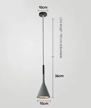Moderne LED Hanglamp – E27 Plafondlamp voor Keuken, Slaapkamer & Eetkamer