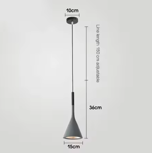 Moderne LED Hanglamp – E27 Plafondlamp voor Keuken, Slaapkamer & Eetkamer