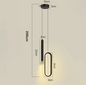 Scandinavische LED Hanglamp – Moderne Plafondlamp van IJzer & Acryl, 3 Lichtkleuren