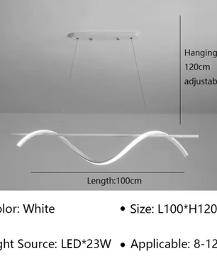 Moderne LED Hanglamp – Elegante Plafondlamp voor Woonkamer & Eetkamer