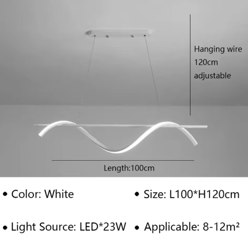 Moderne LED Hanglamp – Elegante Plafondlamp voor Woonkamer & Eetkamer