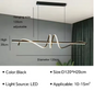 Moderne LED Hanglamp – Elegante Plafondlamp voor Woonkamer & Eetkamer