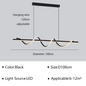 Moderne LED Hanglamp – Elegante Plafondlamp voor Woonkamer & Eetkamer