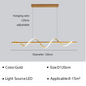 Moderne LED Hanglamp – Elegante Plafondlamp voor Woonkamer & Eetkamer