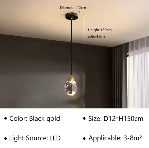 Moderne LED Hanglamp – Elegante Kroonluchter voor Woonkamer, Eetkamer & Slaapkamer