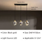 Moderne LED Hanglamp – Elegante Kroonluchter voor Woonkamer, Eetkamer & Slaapkamer