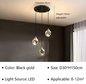 Moderne LED Hanglamp – Elegante Kroonluchter voor Woonkamer, Eetkamer & Slaapkamer