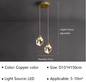 Moderne LED Hanglamp – Elegante Kroonluchter voor Woonkamer, Eetkamer & Slaapkamer