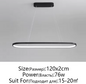 Rechthoekige LED Hanglamp – Moderne Plafondlamp voor Woonkamer, Eetkamer & Slaapkamer