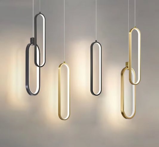 Minimalistische Aluminium Hanglamp – Scandinavisch Design voor Keukeneiland, Bar & Koffieshop