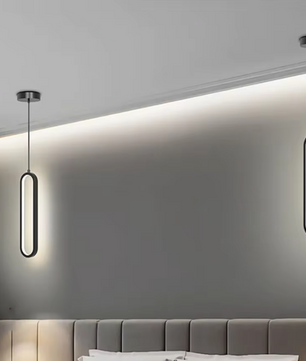 Minimalistische Aluminium Hanglamp – Scandinavisch Design voor Keukeneiland, Bar & Koffieshop