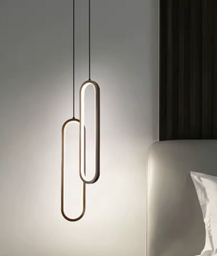 Minimalistische Aluminium Hanglamp – Scandinavisch Design voor Keukeneiland, Bar & Koffieshop