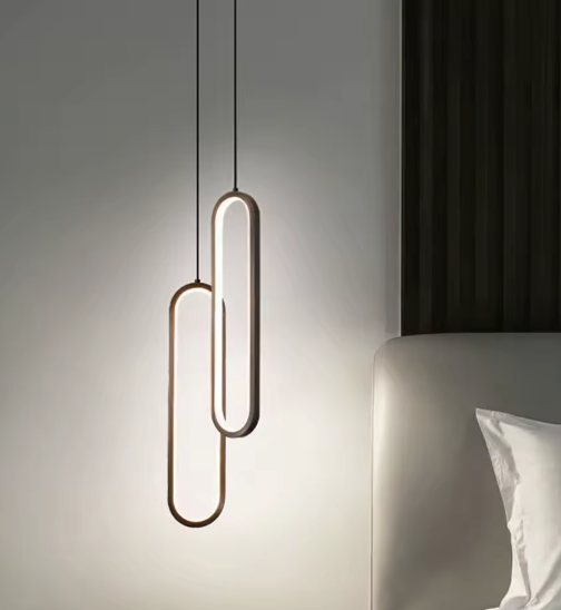 Minimalistische Aluminium Hanglamp – Scandinavisch Design voor Keukeneiland, Bar & Koffieshop