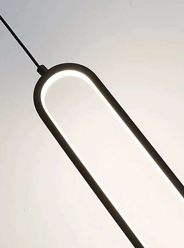 Minimalistische Aluminium Hanglamp – Scandinavisch Design voor Keukeneiland, Bar & Koffieshop
