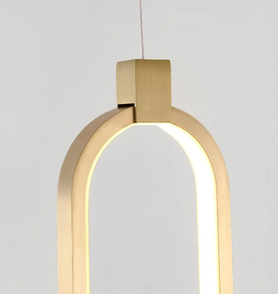 Minimalistische Aluminium Hanglamp – Scandinavisch Design voor Keukeneiland, Bar & Koffieshop