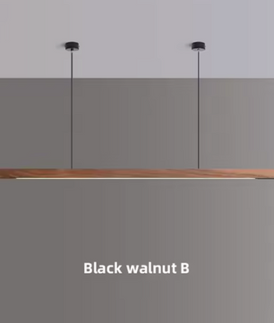 Nordic Houten LED Hanglamp – Moderne Plafondlamp voor Eetkamer, Woonkamer & Kantoor