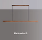 Nordic Houten LED Hanglamp – Moderne Plafondlamp voor Eetkamer, Woonkamer & Kantoor