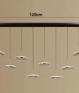 Moderne LED Hanglamp – Acryl & Metaal Kroonluchter voor Woonkamer & Eetkamer