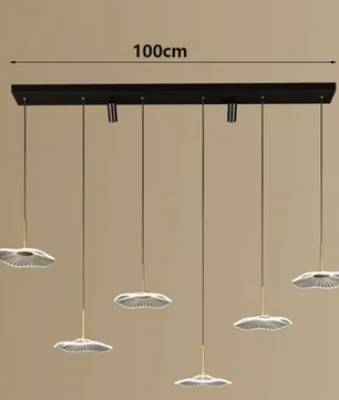 Moderne LED Hanglamp – Acryl & Metaal Kroonluchter voor Woonkamer & Eetkamer