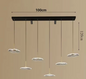 Moderne LED Hanglamp – Acryl & Metaal Kroonluchter voor Woonkamer & Eetkamer