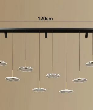 Moderne LED Hanglamp – Acryl & Metaal Kroonluchter voor Woonkamer & Eetkamer