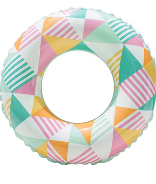 Opblaasbare Zwemring voor Dames – Comfortabel Zwembadvlot met Reddingsboeifunctie, Ideaal voor Strand en Zwembad