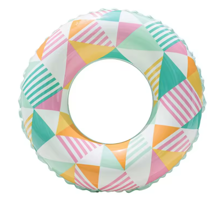 Opblaasbare Zwemring voor Dames – Comfortabel Zwembadvlot met Reddingsboeifunctie, Ideaal voor Strand en Zwembad
