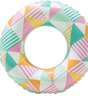 Opblaasbare Zwemring voor Dames – Comfortabel Zwembadvlot met Reddingsboeifunctie, Ideaal voor Strand en Zwembad