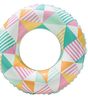 Opblaasbare Zwemring voor Dames – Comfortabel Zwembadvlot met Reddingsboeifunctie, Ideaal voor Strand en Zwembad
