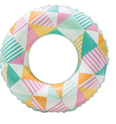 Opblaasbare Zwemring voor Dames – Comfortabel Zwembadvlot met Reddingsboeifunctie, Ideaal voor Strand en Zwembad