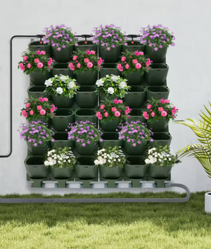 36-delige Verticale Muurplantenbak – Inclusief Zelfwatergevend Druppelirrigatiesysteem