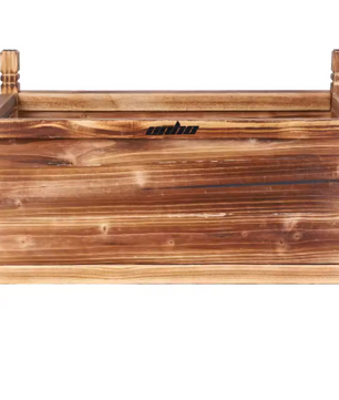 Verhoogde Houten Plantenbak – Massief Grenen, Duurzaam & Decoratief