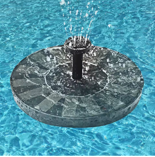 ChatGPT said: Zonne-energie Drijvende Fonteinpomp – 1W, 6 Mondstukken, 35-50 cm Spuithoogte, voor Vogelbad, Vijver & Tuin