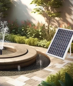 Zonne-energie Waterpomp Fontein – Klassiek Vogelbad & Tuindecoratie met Hoogwaardige Solar Technologie
