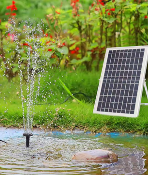 Zonne-energie Waterpomp Fontein – Klassiek Vogelbad & Tuindecoratie met Hoogwaardige Solar Technologie